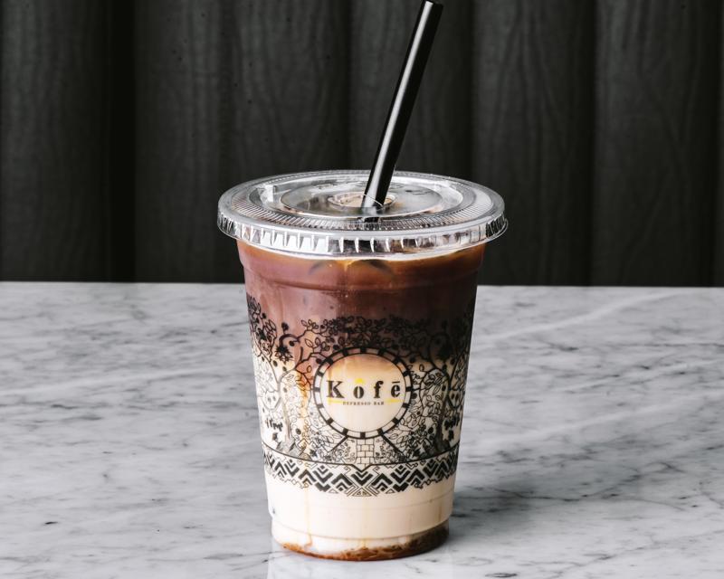 Iced Salted Caramel Latte